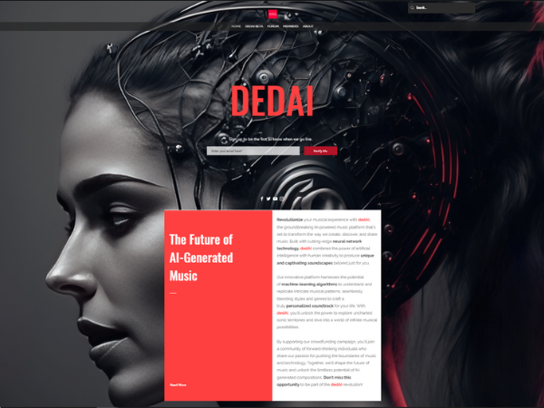DedAI Website